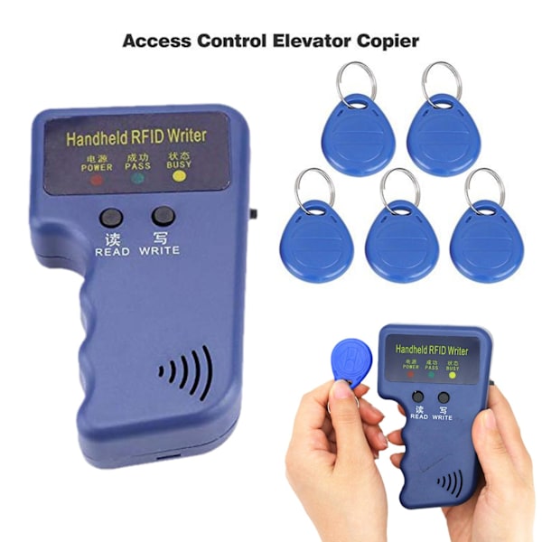 Ny RFID-leser Replikator 125kHz ID-kortkopierer Nøkkel-leser Dupl