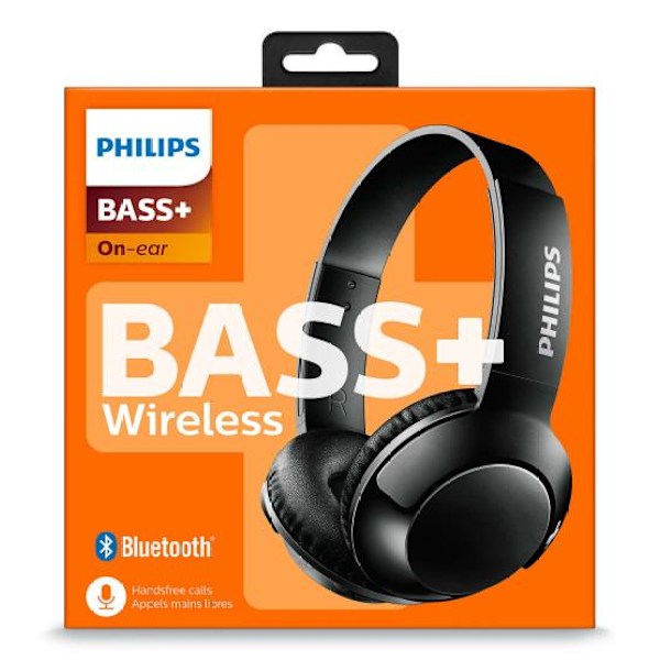 Philips Bass SHB3075 Bluetooth-hovedtelefoner Sort