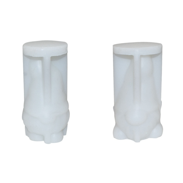 Julelysestøbning af form til lys med faceløse nisser - Form til aromaterapilys med faceløse nisser 0.11 Style 1