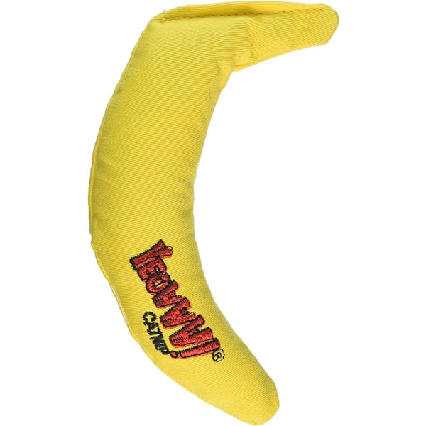 Gul Banan Catnip Leksak (2-pack)