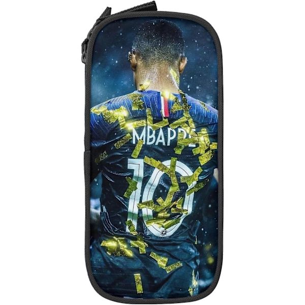 #7 Mbappe #10 Stor kapacitet pennetui til kontor, universitet, stor opbevaringspose, taske, holder, æske, makeuptaske BD-0033-WELLNGS style2
