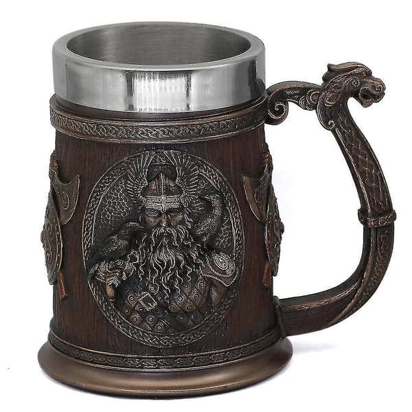 Viking Thor Mjolnir Olutmukki Odin Malja 20 Oz