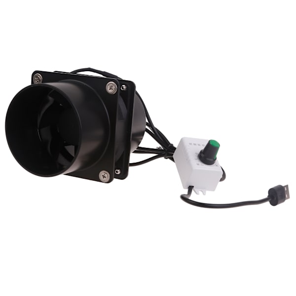 USB Justerbar Hastighed Lodde Røg Absorber ESD Røg Udsugningsventilator Rørledning Udsugningsventilator med 1/3/6M Rør Ventilationsplaster null - Damn 1m tube 0.25