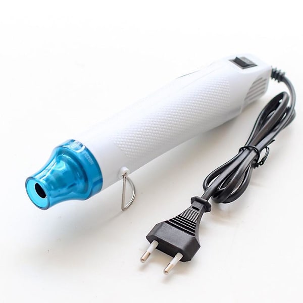 300w varmluftspistol håndholdt mini varmluftspistol for preging varmeverktøy 220/110v Eu-plugg