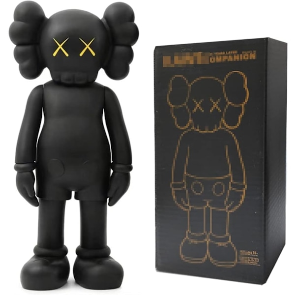 8\"/20cm Ka-Ws Actionfigurer - Premium Actionfigurer og Modelkunst til Hypebeast og Kawed Room Decor - Perfekt til Gaver og Helligdage Black