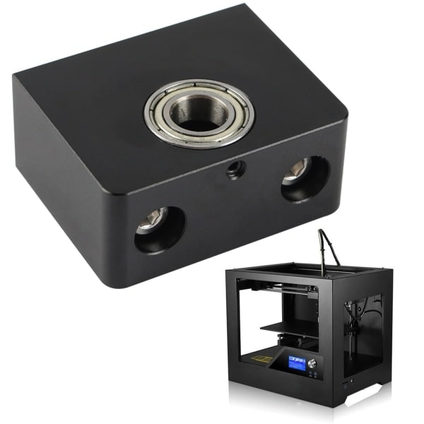 3D-skrivardelar Aluminium Z-axel Blyskruv Toppfäste för Tornado CR-10 Ender 3 Pro Metall Z-stång Lagerhållare Ersätt