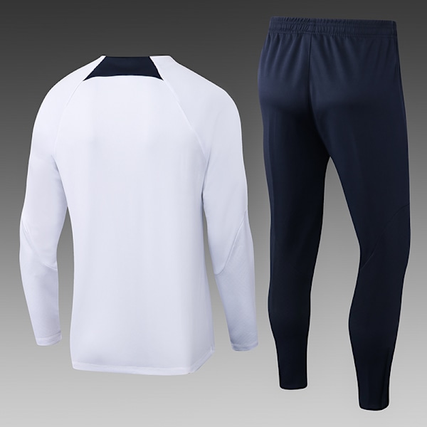 Säsong 22-23 Paris Hemma Vuxen/Barn Långärmad Jersey Dräkt Vit white M