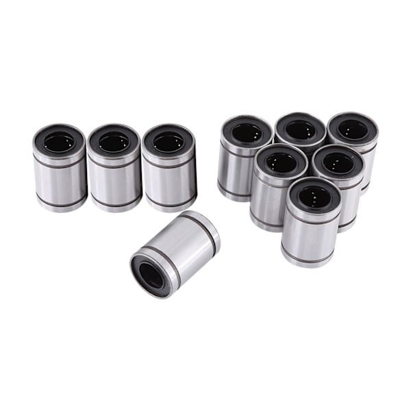 10 stk. LM12UU 12mm Lineær Bevægelses Kugleleje Bøsning til 12mm Stang 3D Printer CNC Dele