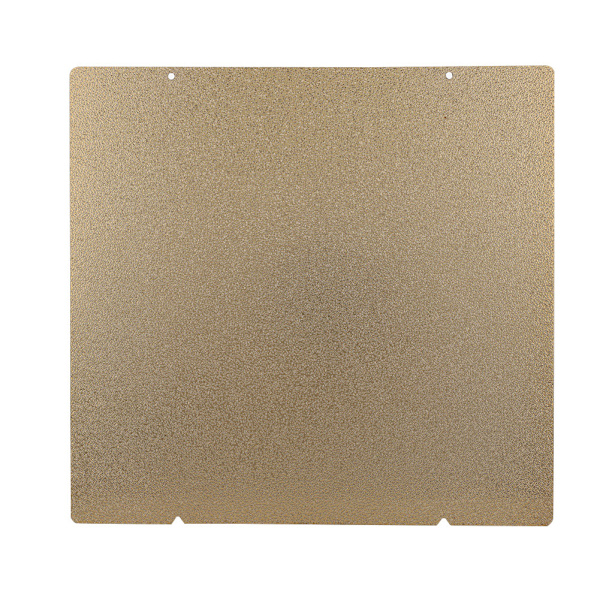 3D-skrivartillbehör MK52 Guld Dubbelskikts Strukturerad PEI Pulverstålplatta