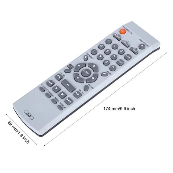 Fjärrkontroll, Universal DVD-fjärrkontroll Smart fjärrkontroll