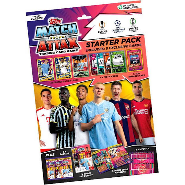 Fodboldkort + Samlemappe - 2023-24 Topps Match Attax Behagelig