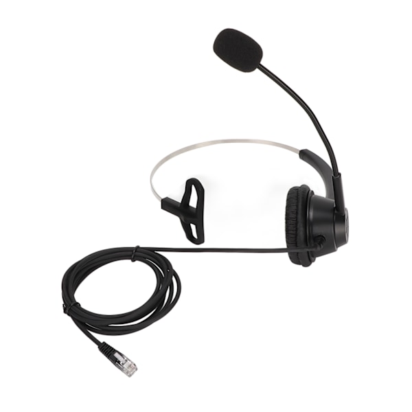 H360-RJ9 telefon headset Profesjonelt kundesenter headset med støydempende mikrofon for kundeservicekontorer