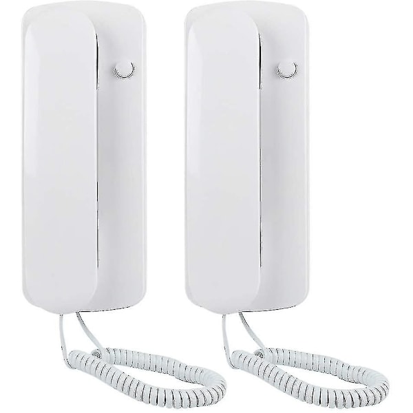 Intercom, Trådbunden Intercom Ac Dc Intercom Dörrtelefon Ljud Villa Hemmakontor Icke-
