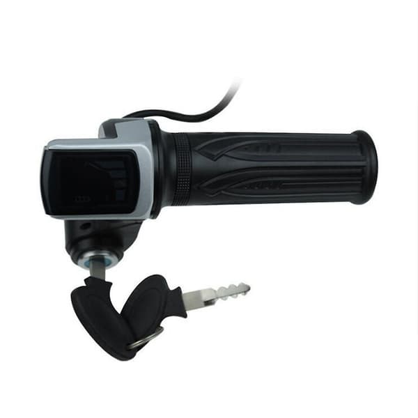 Cykel Twist Throttle til Elcykel Throttle 60v Throttle LCD Display Lås Knap