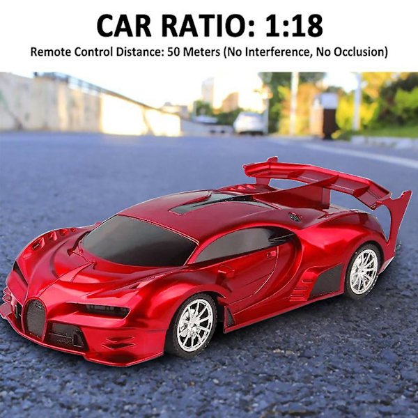 1:18 Racing Sport Fjernbetjening Til Voksne Børn Model RC Drift Bil Høj Hastighed,11