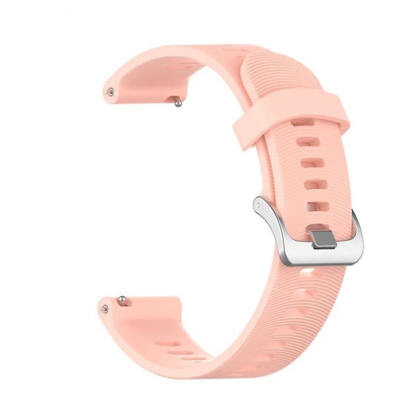 Farverige 20mm urremme til Garmin Forerunner 245 245m 645 Music Vivomove 3 Hr Sport 03 pink