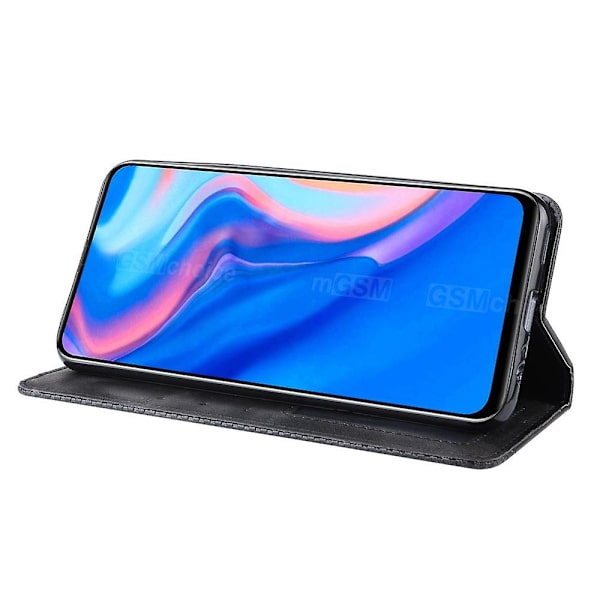 Vintage-tyyliin kotelo Huawei Honor 9X:lle (Global)/P Smart Z/Y9 Prime 2019 /Enjoy 10 Plus