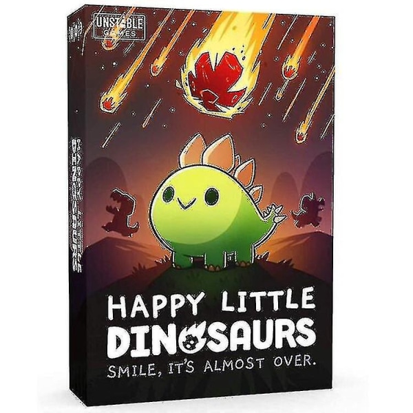 Happy Little Dinosaur Chess And Card Strategy Board Game Card