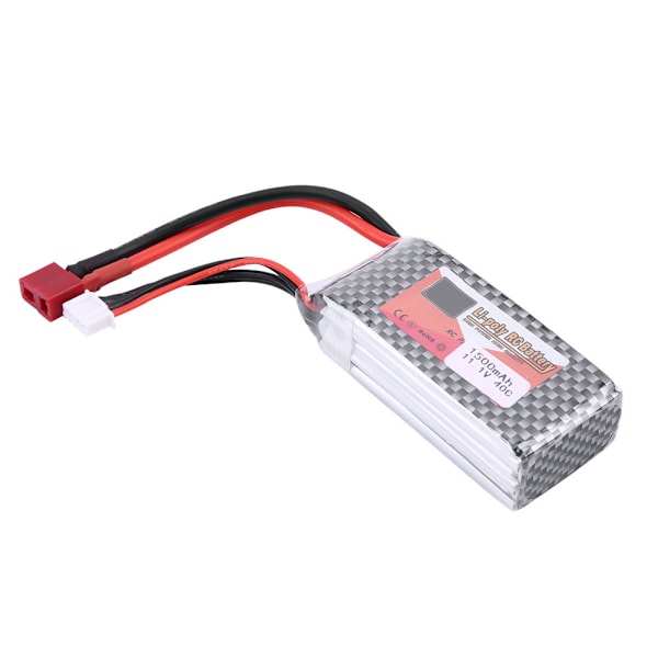 POWER 3S 11.1V 1500mAh 40C latautuva LiPo-akku T-liittimellä (1500mAh 40C)
