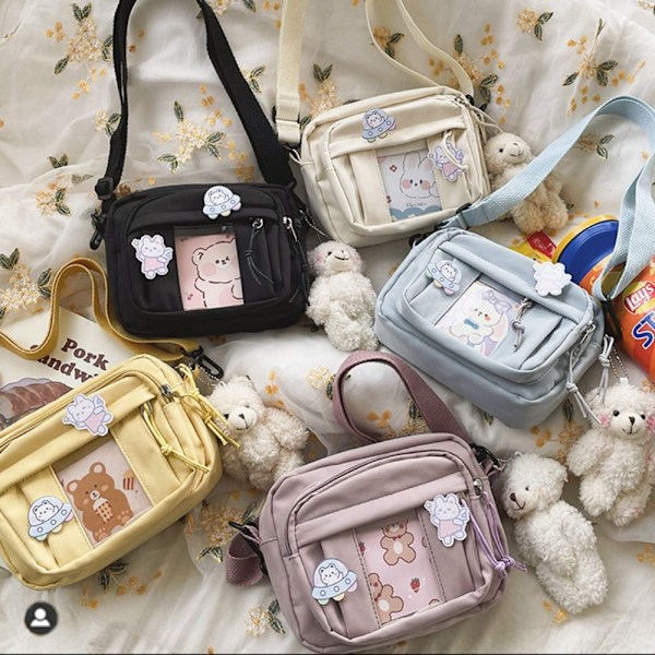 Kawaii Bag JK Transparent Bag LILLA - spot sale purple