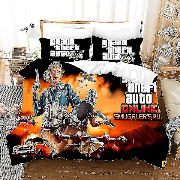 Gta Grand Theft Auto saman tyylin 3d-painettu paita Top Beach Shorts shorts shorts XL