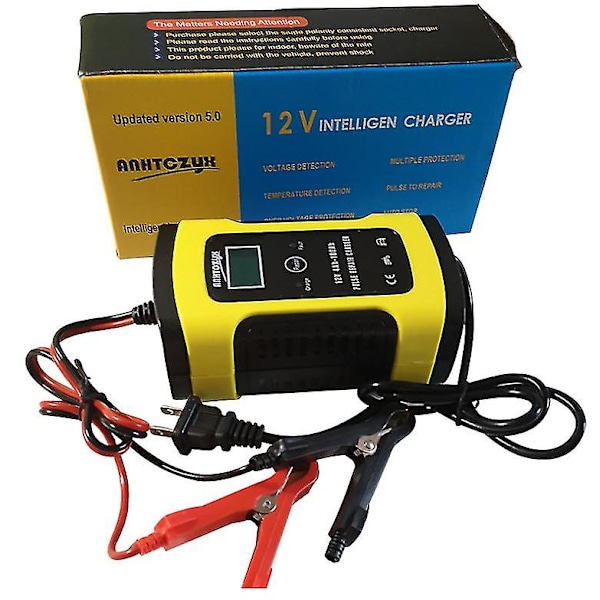 12v 5a LCD-skærm pulslader reparation oplader motorcykel &