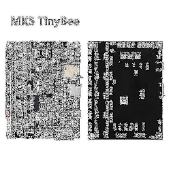 3D-skrivarmoderkort Mks Tinybee styrkort Esp32 Wifi Mini12864 styrkort 3D-skrivardel