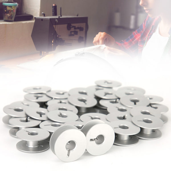 Aluminiumsruller til industriel symaskine - 100 stk.