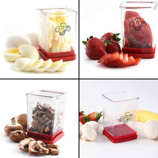 Frukt- och Grönsaksskärar-kopp, Grönsakshackare, Frukt- och Grönsaksskärar