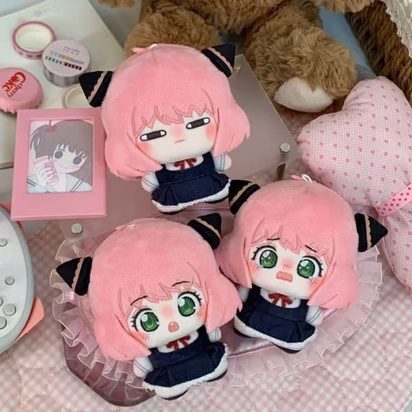 Spy Play House 10CM bomuldsdukke Ania Fudge gave Crying expression