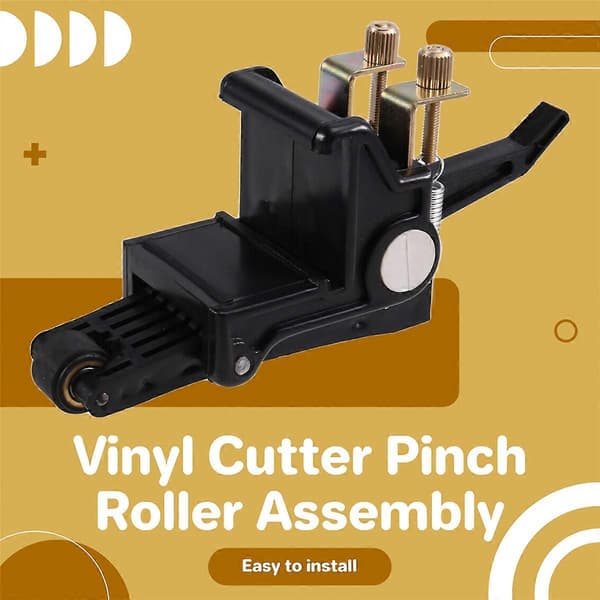 2-pack Tryckrullenhet Tryck Gummi Kopparkärna Rullar för Liyu Vinylskärare Skärplotter(qb)