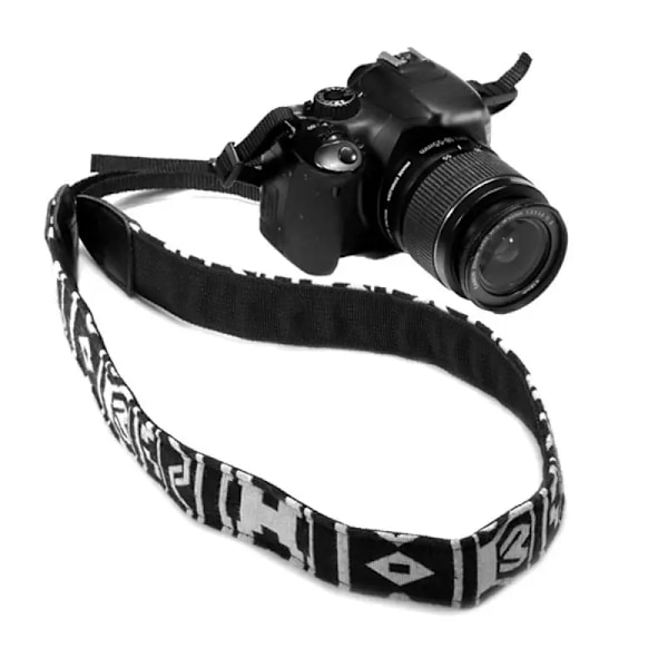 1 stk Kameranacke- og skulderrem Kamerarem Belte Myk SLR DSLR Holdbar Bomull Til Nikon Til Canon Til Sony Panasonic Vintage Engros Betterlifefg