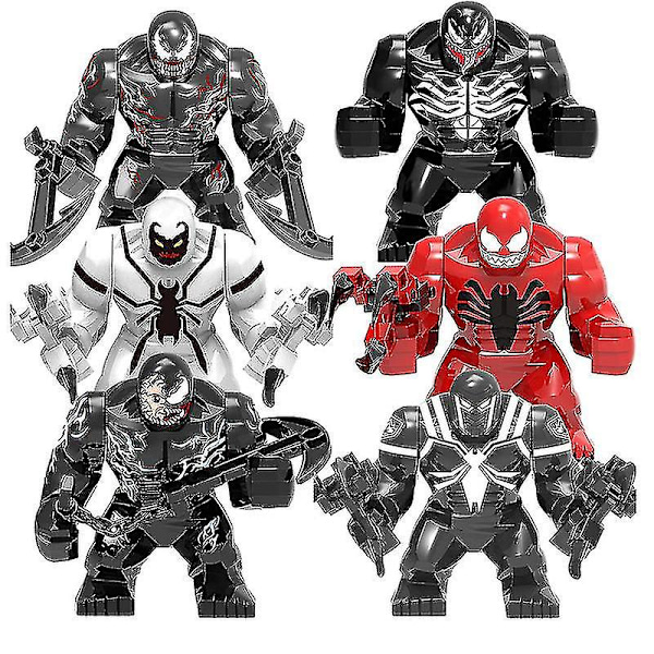 pcs Venom Big Minifigures Byggklossar Leksaker Set Actionfigurer