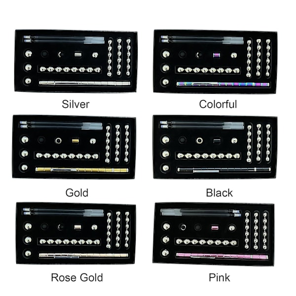Magnetisk Fidget-penn Multifunksjonell Deformerbar Magisk Skrive Dekompresjonsleketøy, 100% Ny Black