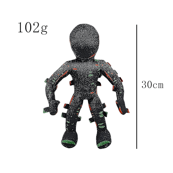 10-pack Dörrar Roblox Figur Plyschleksaker Rainbow Friends Plysch Horror Anime Mjuk Jul Halloween Presenter D
