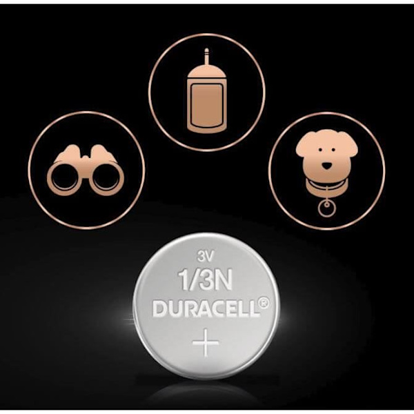 Lithium-paristo CR1/3N CR11108 2L76 3V DURACELL