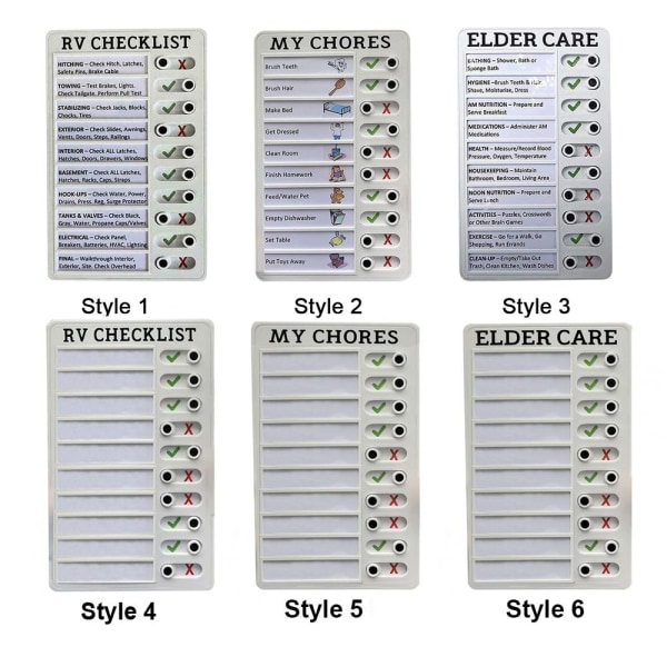 Hjemme note boards Memo boards STYLE Style 6