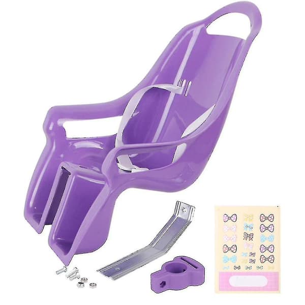 Dockstolar Cykelfäste Tillbehör för flickdockor Gosedjur[qb] purple