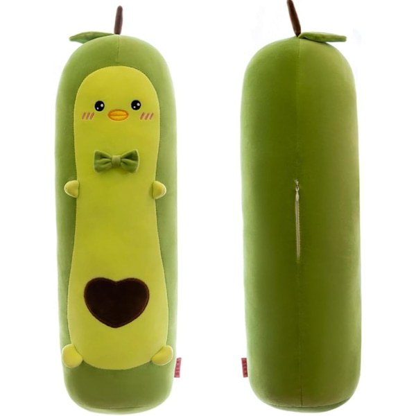 Pitkä Avokado Pehmotyyny, Suuri Pehmeä Kawaii Halaus Tyyny Lapsille (50cm, Vihreä) green