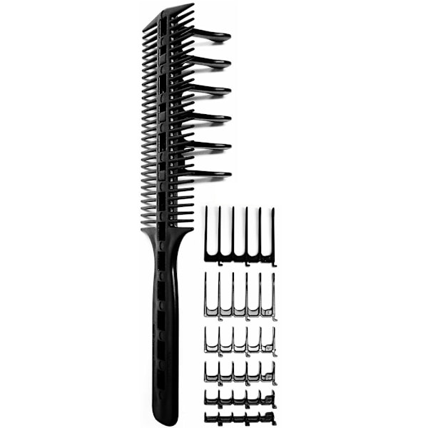Saxklippare över kam Hårsaxverktyg Barber Hårsnitt Pro Kit