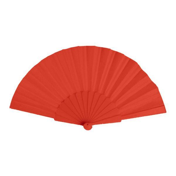 Muovinen / Sulkaviuhka - Valitse väri Punainen RED one size