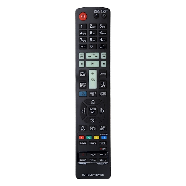 Fjernkontroll for LG Blu-ray Hjemmekino LHB336 LHB536 HX906SB LHB976 HX551 HX561