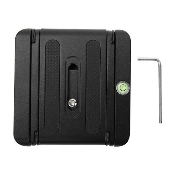 HURRISE Z Flex Bracket Fällbar Kulled Snabbfäste Platta Bracket Z Flex Tilt Pan för DSLR-kamera