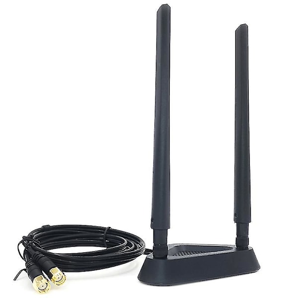 2,4 g/5 g dubbelfrekvens förlängningskabel antenn wifi router trådlöst nätverkskort 8db sma antenn ma