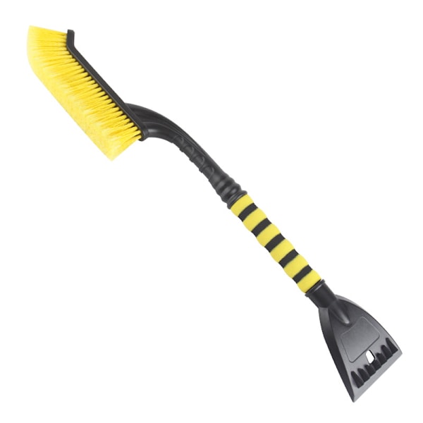 (ABS, PVC-harja, 66CM) Jäänraappa ja lumisivellin, irrotettava kaavin liukumattomalla pehmeällä kahvalla auton tuulilaseihin ja ikkunoihin Helppo purkaa, lumisivellin ja jäänraappa voidaan käyttää erikseen helppoa säilytystä varten.