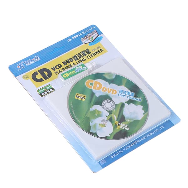 CD VCD DVD-spiller linserenser støv smussfjerner rengjøringsvæske