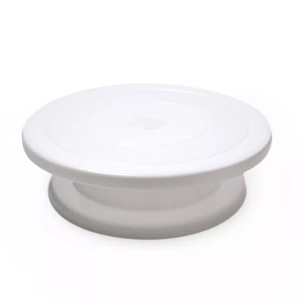 Roterende Kagefad - Bageudstyr - Cake turntable Vit white