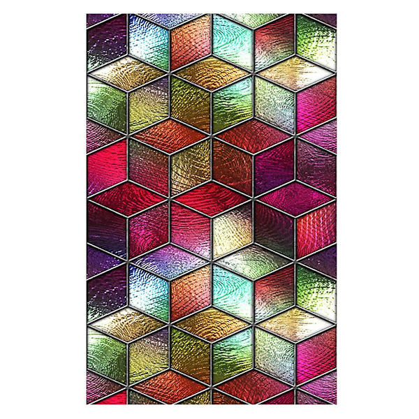 1 kpl Ikkunan Tietosuojakalvo Lasin Ikkunan Koristeellinen Ikkunan Vinyyli Staattinen Tarra Sekalaiset Värit 45X58cm Sekalaiset Värit 1 Assorted Color 1 45*58cm