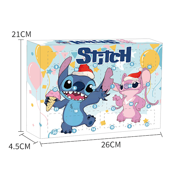 Stitch Blind Box Julekalender Blind Box Nedtelling Anime Blind Box A