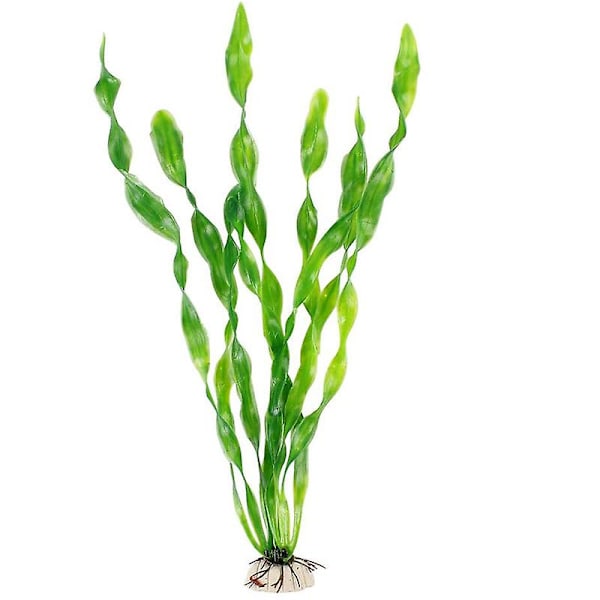 10 stk kunstig tang dekorert for hjem og kontor akvarium simulering Plast tang vannplanter